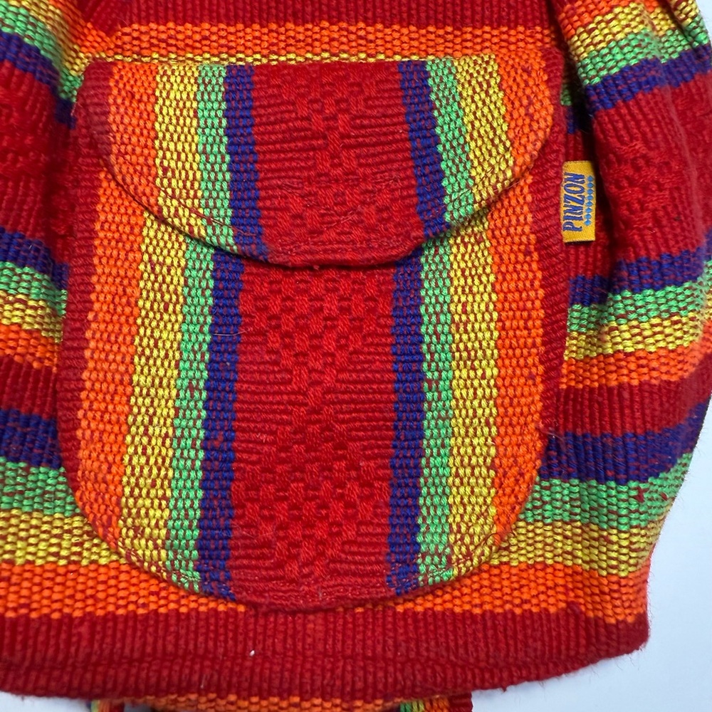 Mini Colorful Cloth Backpack - Picture 3 of 3